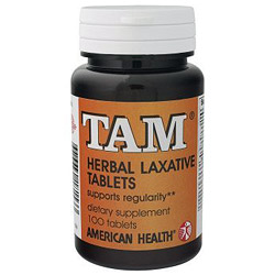 Tam Herbal Laxative 100 tabs from American Health