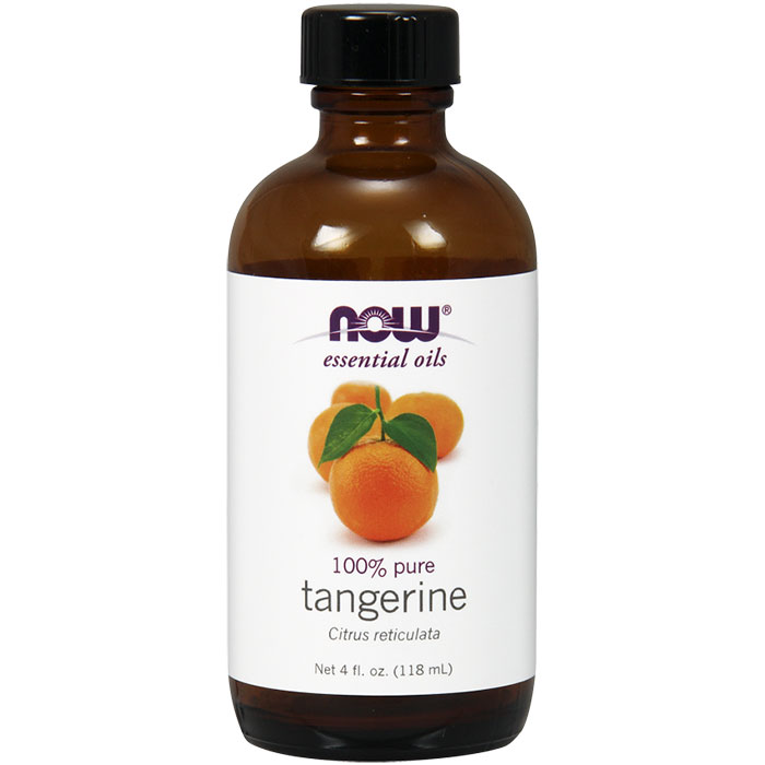 Tangerine Oil, 100% Pure Essential Oil, 4 oz, NOW Foods