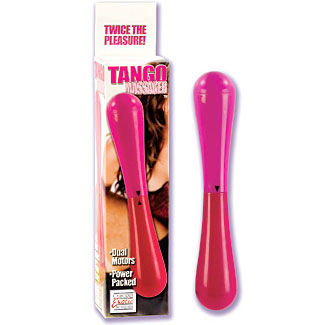 Tango Massager - Pink, Dual Motors, California Exotic Novelties