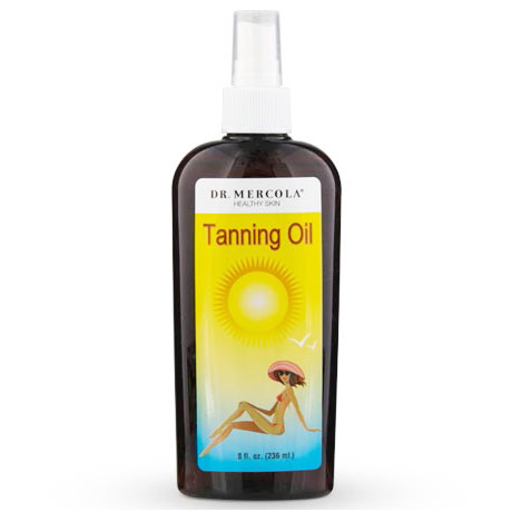 Tanning Oil, 8 oz, Dr. Mercola