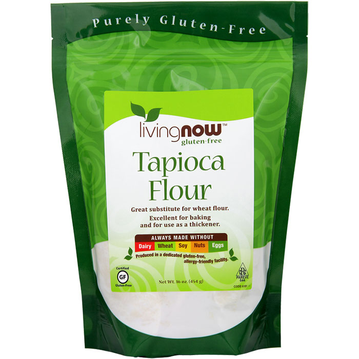 NOW Foods Tapioca Flour, Gluten Free, 12 oz, NOW Foods