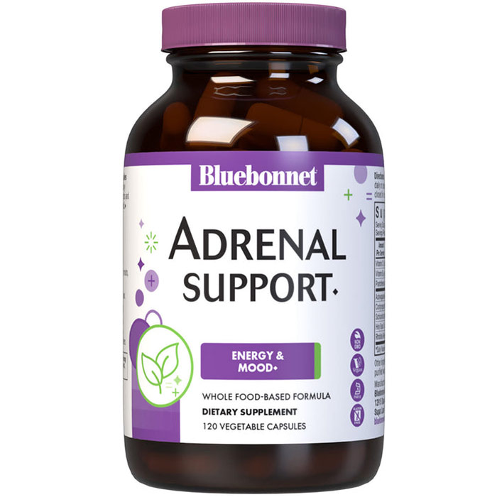 Targeted Choice Adrenal Support, Value Size, 120 Vegetable Capsules, Bluebonnet Nutrition