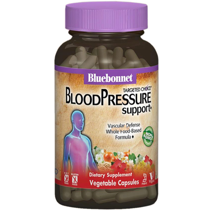 Targeted Choice Blood Pressure Support, 60 Vegetable Capsules, Bluebonnet Nutrition