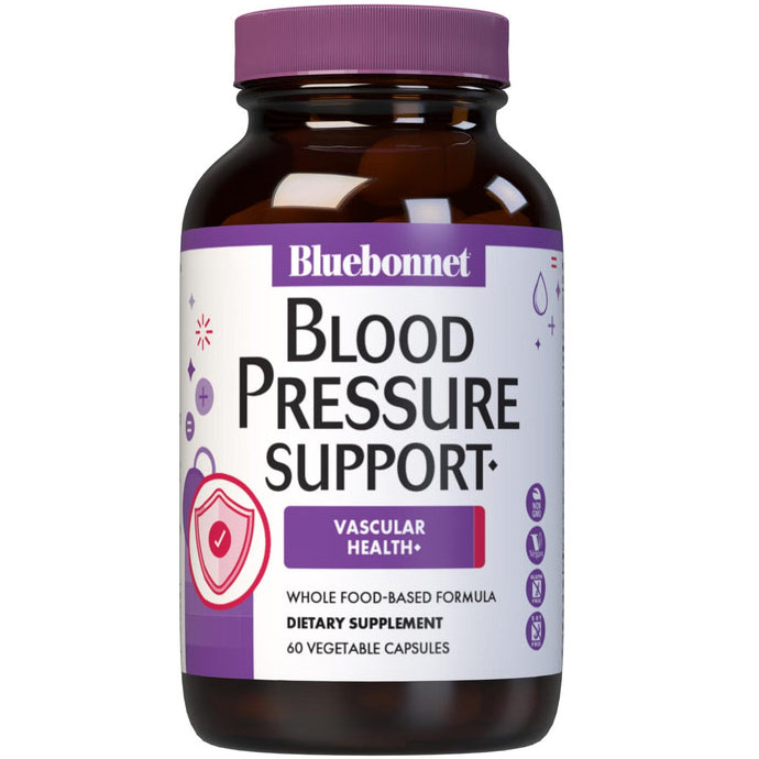 Targeted Choice Blood Pressure Support, 60 Vegetable Capsules, Bluebonnet Nutrition