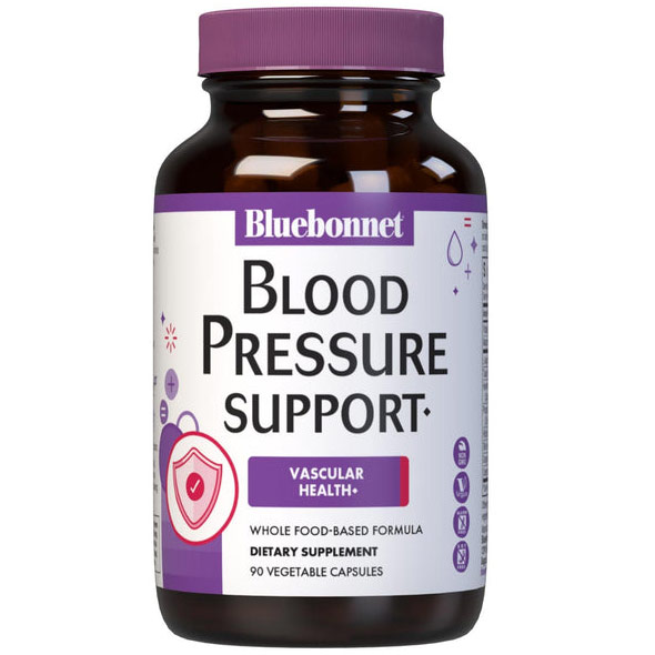 Targeted Choice Blood Pressure Support, Value Size, 90 Vegetable Capsules, Bluebonnet Nutrition