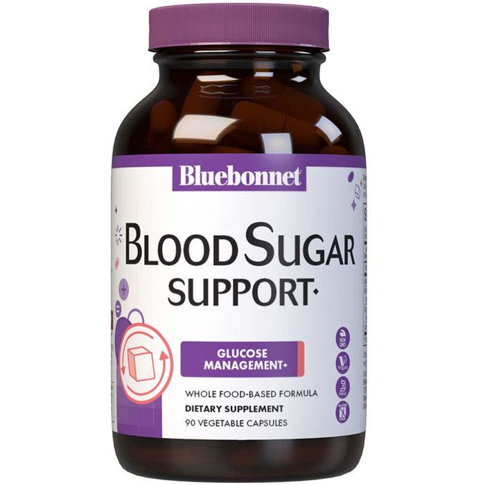 Targeted Choice Blood Sugar Support, Value Size, 90 Vegetable Capsules, Bluebonnet Nutrition