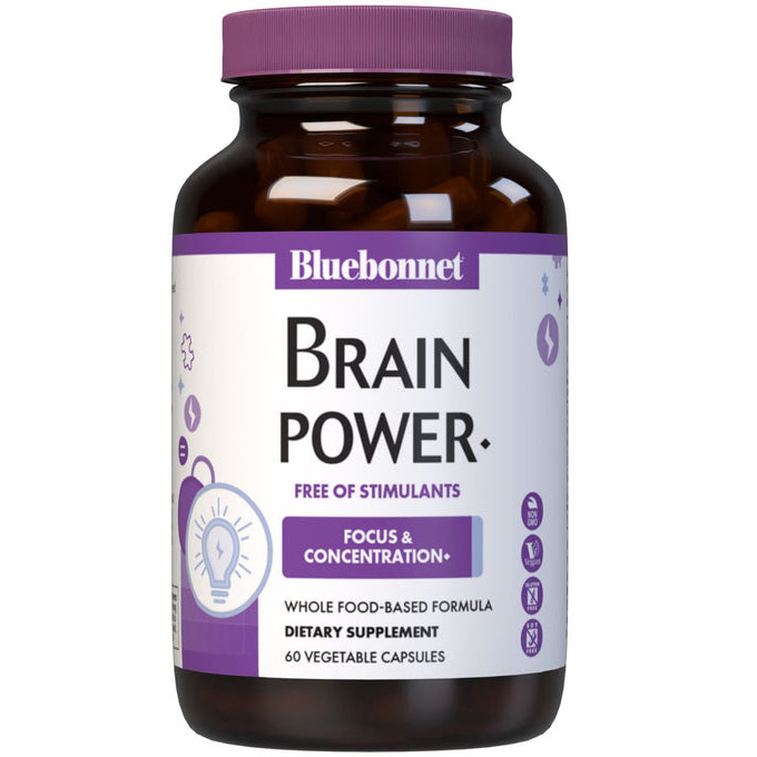 Targeted Choice BrainPower, Value Size, 60 Vegetable Capsules, Bluebonnet Nutrition