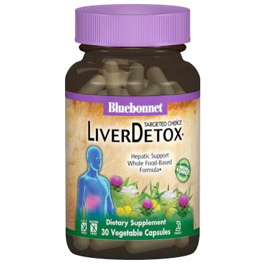 Targeted Choice Liver Detox, 30 Vegetable Capsules, Bluebonnet Nutrition