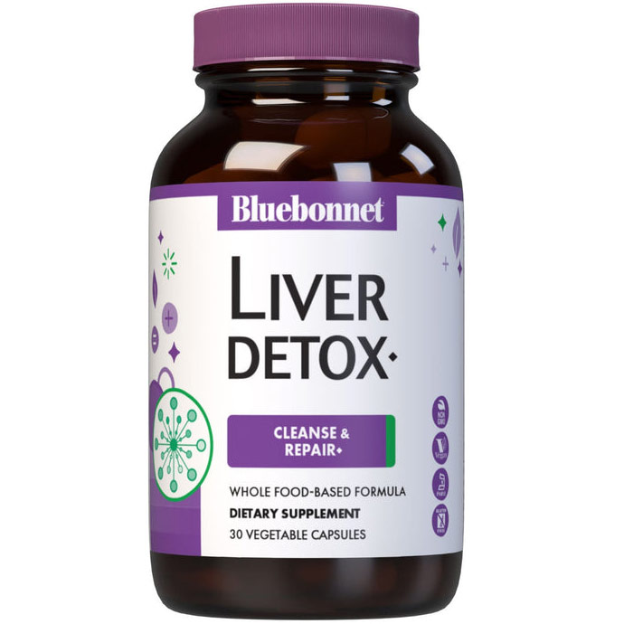 Targeted Choice Liver Detox, 30 Vegetable Capsules, Bluebonnet Nutrition