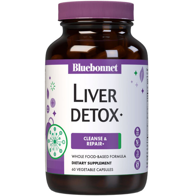 Targeted Choice Liver Detox, Value Size, 60 Vegetable Capsules, Bluebonnet Nutrition