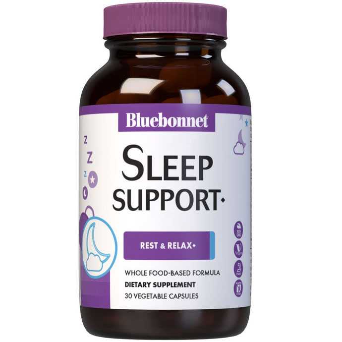 Targeted Choice Sleep Support, 30 Vegetable Capsules, Bluebonnet Nutrition