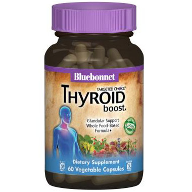 Targeted Choice Thyroid Boost, 60 Vegetable Capsules, Bluebonnet Nutrition