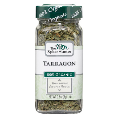 Tarragon, 100% Organic, 0.3 oz x 6 Bottles, Spice Hunter