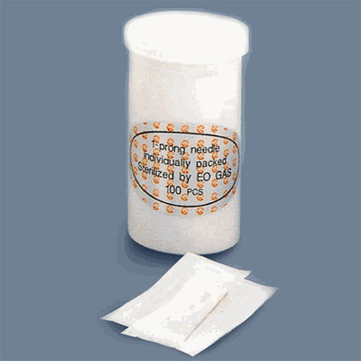 Tatoo Needle Disposable Single Needles 1-Prong, 100 pieces