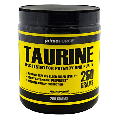 Taurine Powder, 250 g, PrimaForce