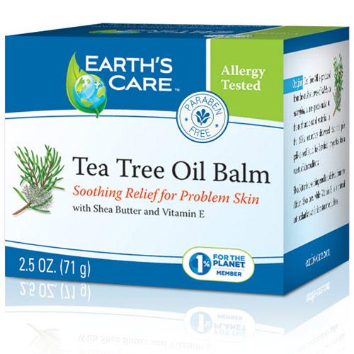 Tea Tree Oil Balm, 2.5 oz, Earths Care