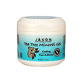 Jason Natural Tea Tree Oil Therapeutic Icy Mineral Gel 4 oz, Jason Natural