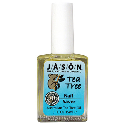 Tea Tree Oil Nail Saver .5 oz, Jason Natural