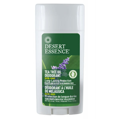 Tea Tree Oil Stick Deodorant with Lavender 2.5 oz, Desert Essence