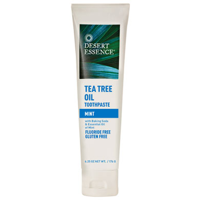 Tea Tree Oil Toothpaste - Mint, 6.25 oz, Desert Essence