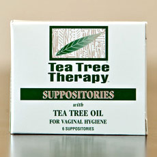 Suppositories with Tea Tree Oil, 6 pk, Tea Tree Therapy