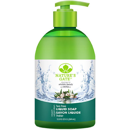 Nature's Gate Tea Tree Velvet Moisture Liquid Soap, 16 oz, Nature's Gate