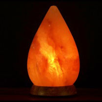 Teardrop Salt Lamp, 1 Unit, Aloha Bay