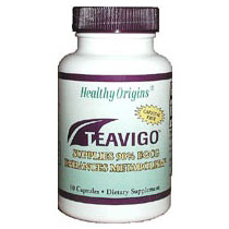 Teavigo 150 mg, EGCG from Green Tea Extract, 60 Capsules, Healthy Origins
