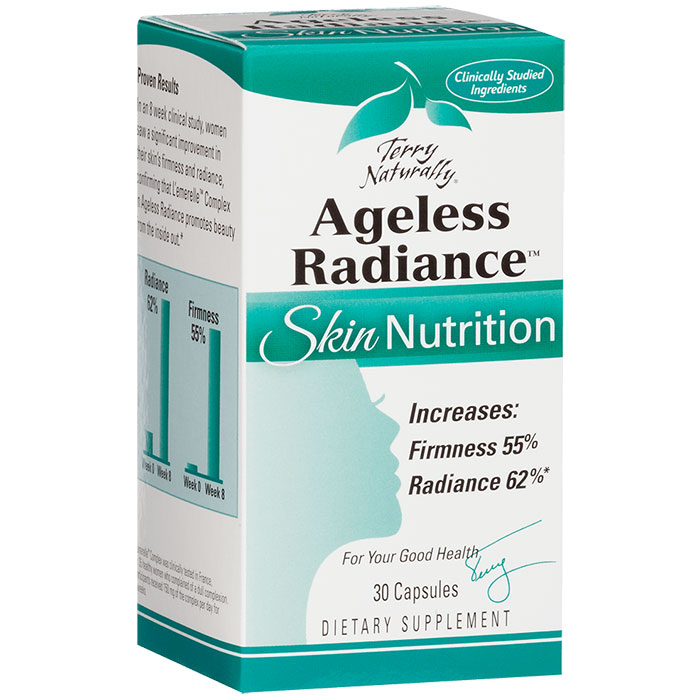 Terry Naturally Ageless Radiance, Skin Nutrition, 30 Capsules, EuroPharma