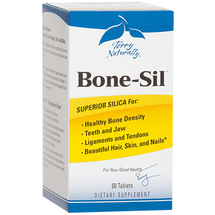 Terry Naturally Bone-Sil, Silica for Healthy Bone Density, 60 Tablets, EuroPharma