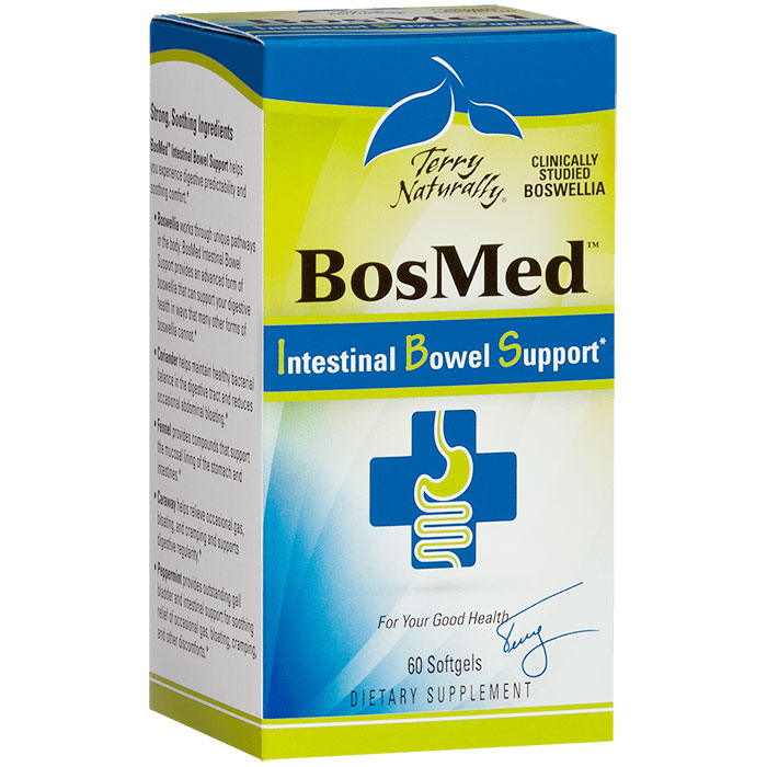 Terry Naturally BosMed Intestinal Bowel Support, 60 Softgels, EuroPharma