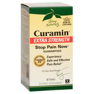 Terry Naturally Curamin Extra Strength, For More Relief, 60 Tablets, EuroPharma