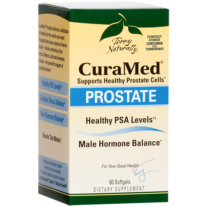 Terry Naturally CuraMed Prostate, 60 Softgels, EuroPharma