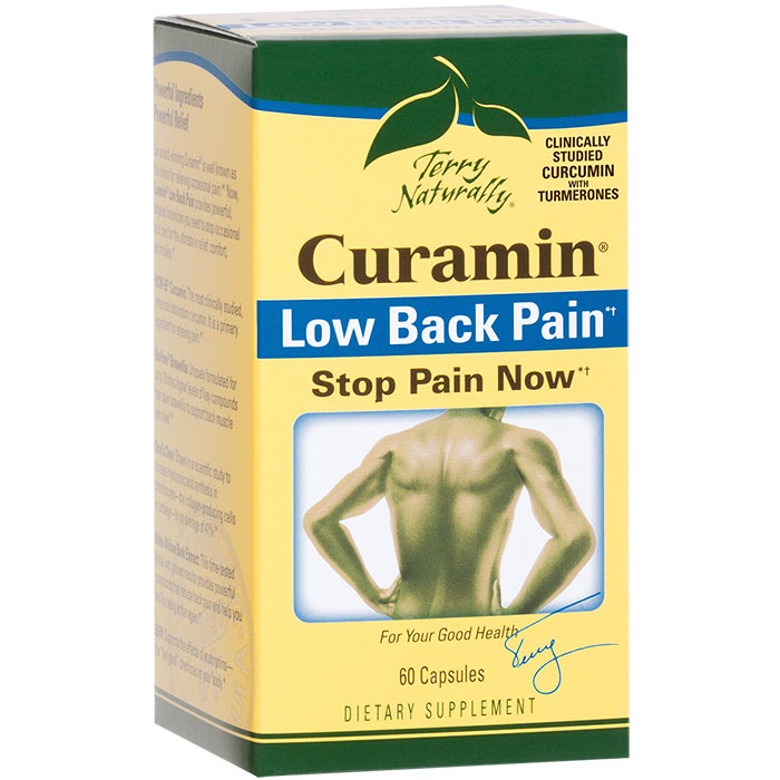 Terry Naturally Curamin Low Back Pain, 60 Capsules, EuroPharma