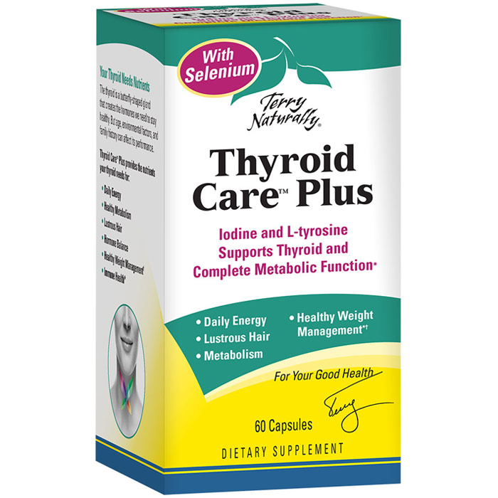 Terry Naturally Thyroid Care Plus, 60 Capsules, EuroPharma