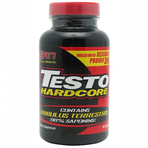 Testo Hardcore, 90 Capsules, SAN Nutrition