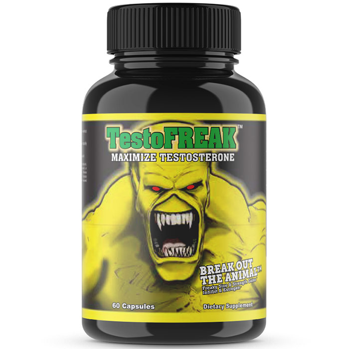 TestoFREAK, Maximize Testosterone, 60 Caps, from Colossal Labs