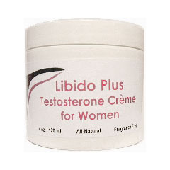 Naturally Radiant Testosterone Cream for Women, 4 oz, NutriVera Naturals