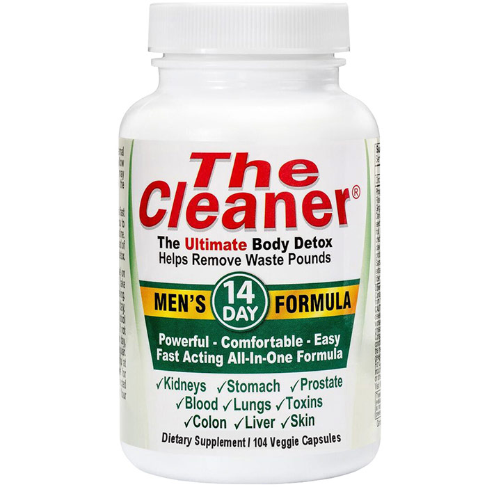 The Cleaner Body Detox, Mens 14-Day, 104 Capsules, Century Systems Inc