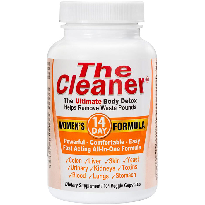 The Cleaner Body Detox, Womens 14-Day, 104 Capsules, Century Systems Inc