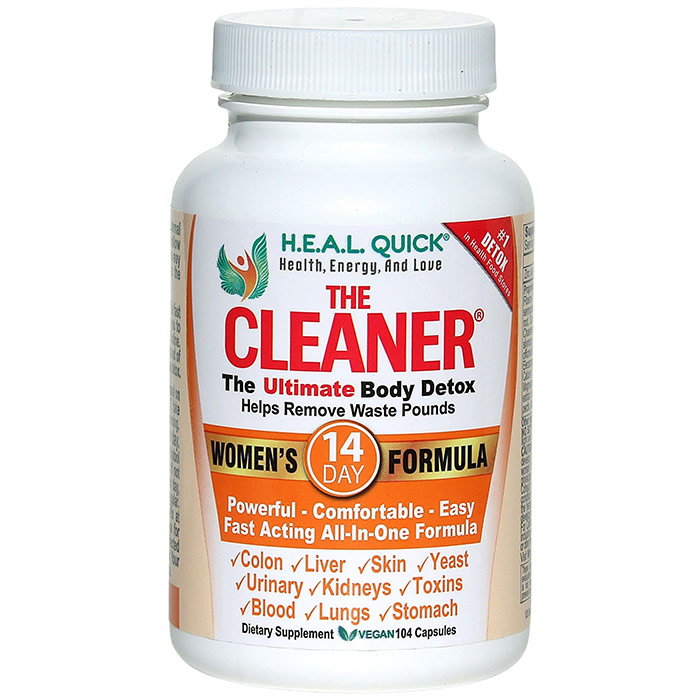 The Cleaner Body Detox, Womens 14-Day, 104 Capsules, Century Systems Inc