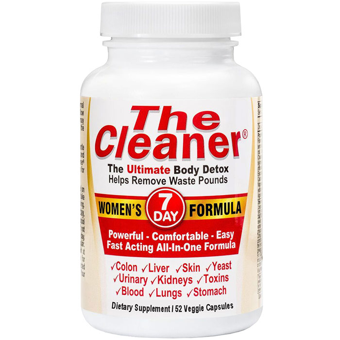 The Cleaner Body Detox, Womens 7-Day, 52 Capsules, Century Systems Inc
