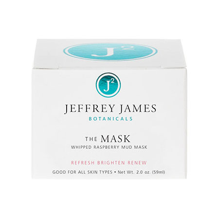 The Mask, Whipped Raspberry Mud Mask, 2 oz, Jeffrey James Botanicals