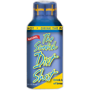 The Swedish Diet Shot, Natural Weight Loss Drink, 2 oz x 6 Bottles