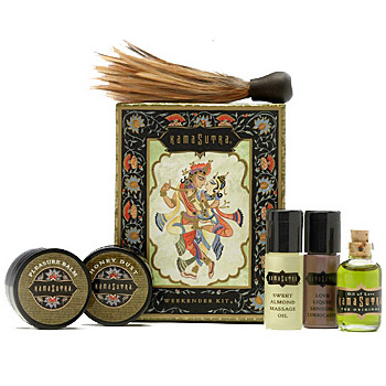 Kama Sutra The Weekender Kit, Romantic Travel Set for Lovers
