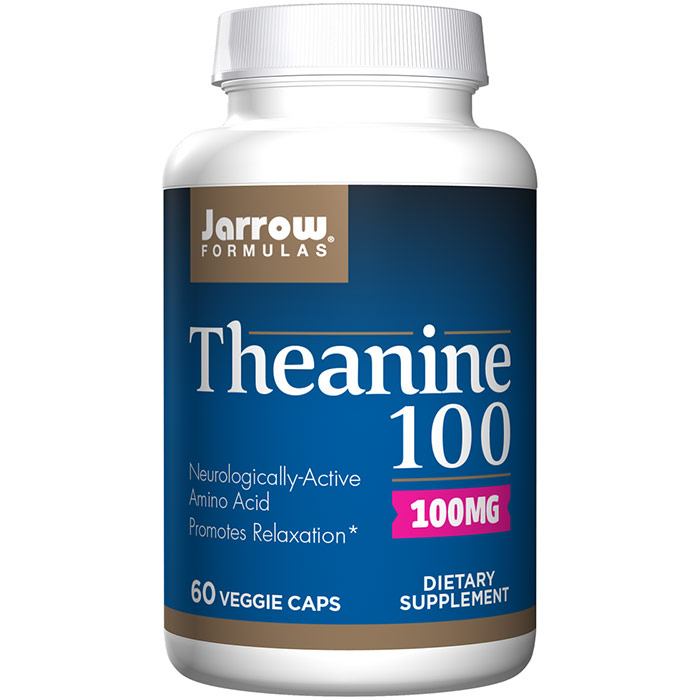 Theanine 100 mg 60 caps, Jarrow Formulas