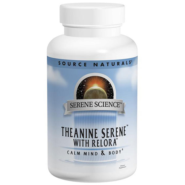 Theanine Serene with Relora 120 tabs from Source Naturals