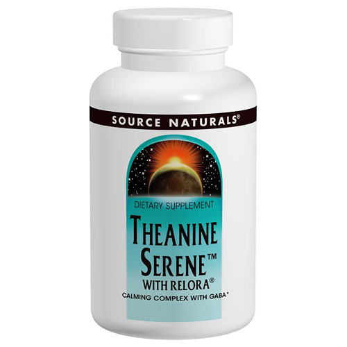 Source Naturals Theanine Serene with Relora Trial, 10 Tablets, Source Naturals