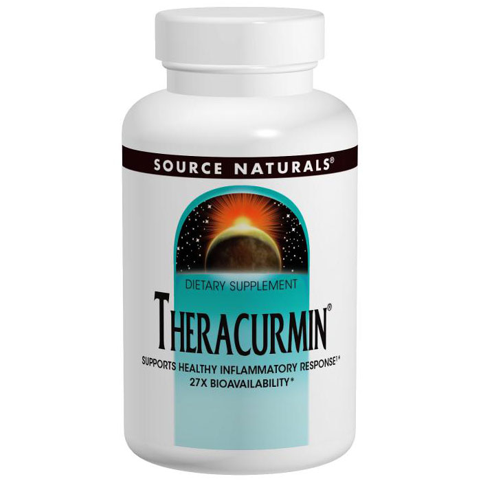 Theracurmin 300 mg, Turmeric Curcumin, 30 Vegetarian Capsules, Source Naturals