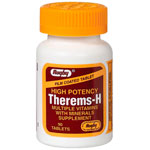 Watson Rugby Labs Therems-H, Multivitamins w/ Minerals, 90 Tablets, Watson Rugby